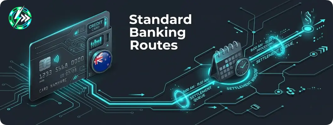 Same Day withdrawal casino NZ bank transfer and card processing times
