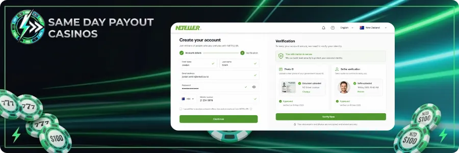 Neteller Account Verification