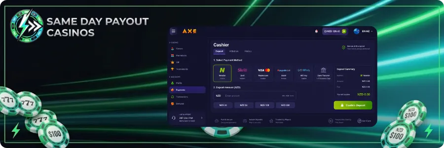 Neteller Casino Deposit
