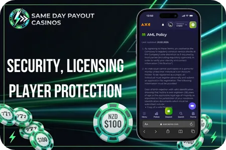 Security, Licensing Player Protection